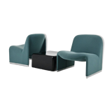 Chairs + Alky table by Giancarlo Piretti for Anonima Castelli, 1970s