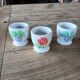 3 coquetiers anciens Barbotine