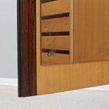 Italian mid century rosewood wardrobe 1950s