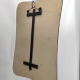 Mid-century green mirror from 50s