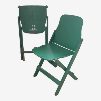 Paire de chaises pliantes US Army