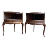 Paire de tables de chevets de style Louis XV