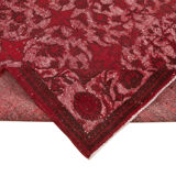 Hand-Knotted Bohemian Turkish 1980s 216 cm x 309 cm Red Carpet