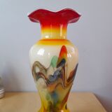 70s opaline vase