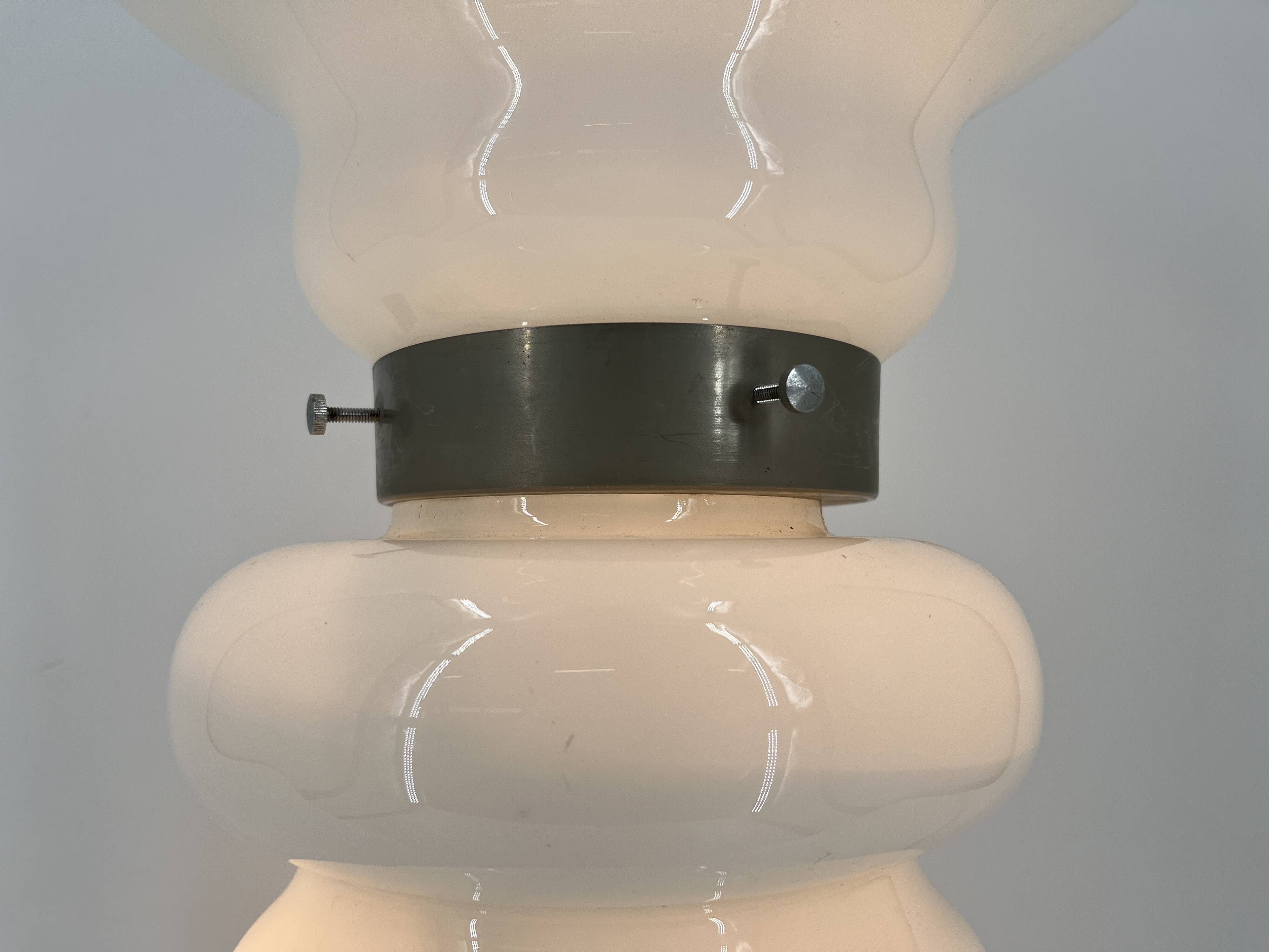 Vintage murano glass table lamp, 1960s