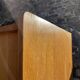 Light oak sliding door wardrobe, 1960