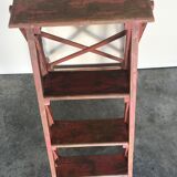 Industrial stepladder crafting foldable wooden painter