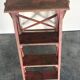 Industrial stepladder crafting foldable wooden painter