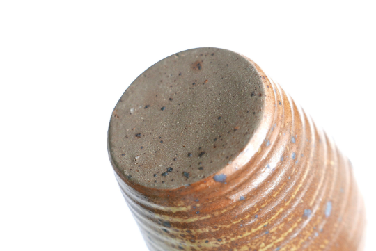 Sandstone bottle vase, St Amand en Puisaye, 70s