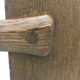 Set of 4 Belgian Brutalist Dining Chairs from De Puydt, 1970’s