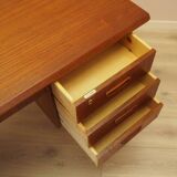 Teak desk, Danish design, 1970s, made in Denmark
