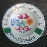 Advertising cup from the "Printemps" Paris store from Sarreguemines - vintage.