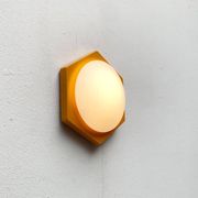 Vintage Space Age wall lamp by Rolf Krüger for Paul Neuhaus, 1970s