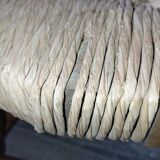 Pair of straw stools