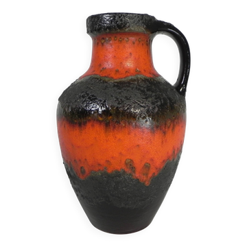 Vase pichet fat lava vintage Carstens Tonnieshof, années 1960