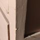 Showcase cabinet two doors, 3 drawers patina old pink