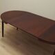 Table ronde en palissandre, design danois, années 1970, production : Danemark