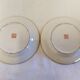Asian Porcelain Plates Floral Decor