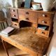 Antique solid wood desk/secretary