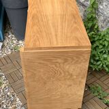 Commode art déco chêne brut