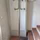 Vintage chrome metal coat rack space age 70s