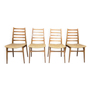 lot 4 chaises scandinave
