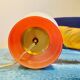Vintage opaline glass lamp, Space Age, Murano 1960 - 1970