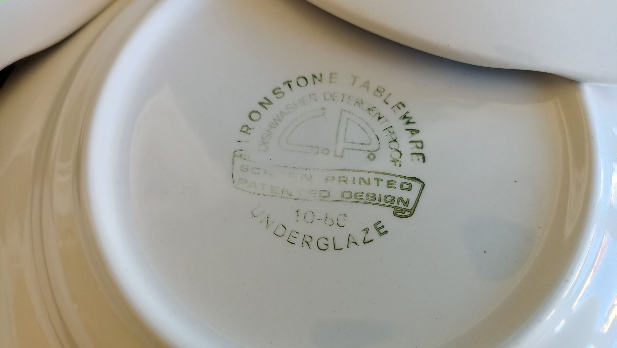 5 hollow iron earth plates per CP - blue
