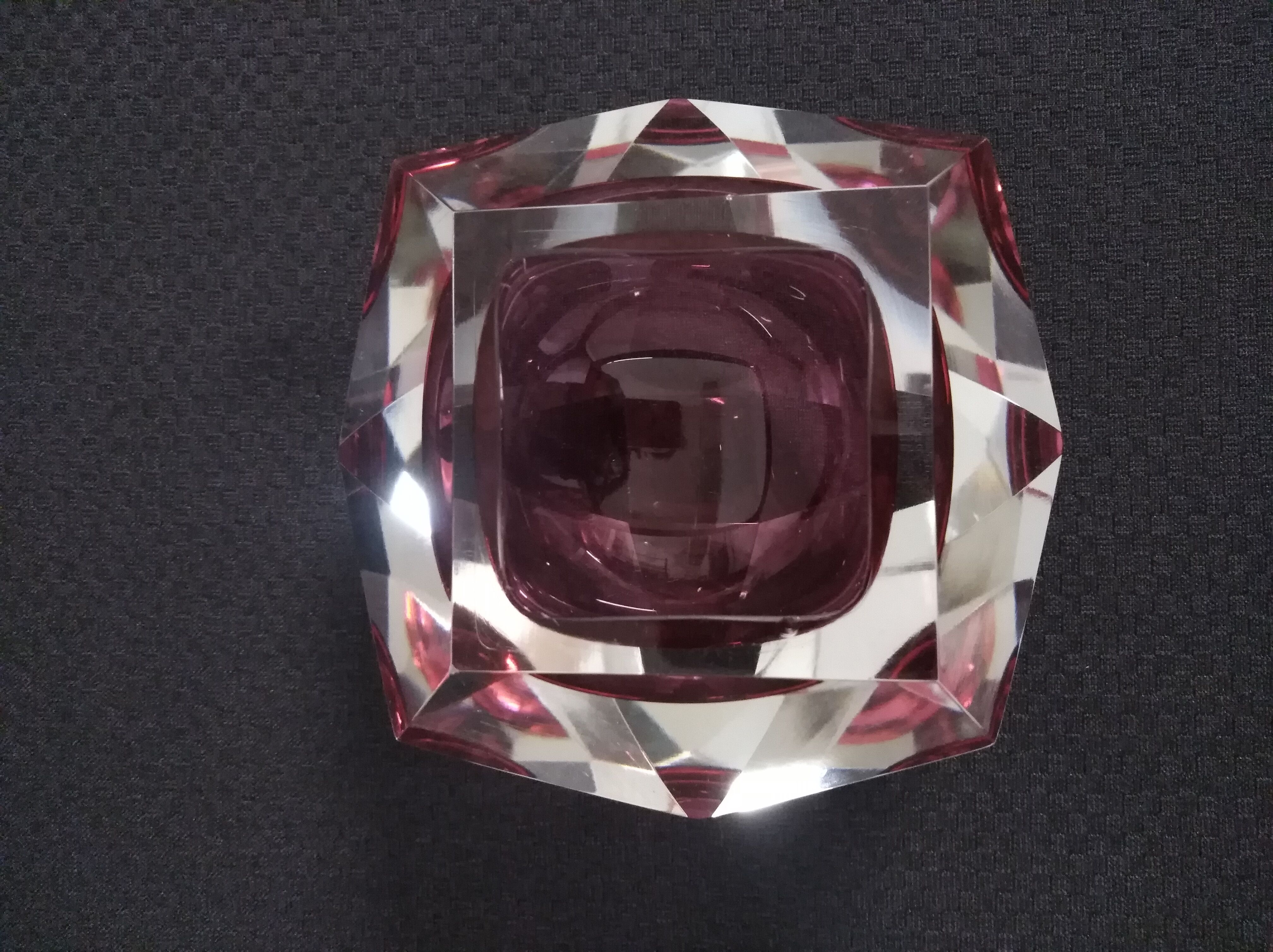 Murano ashtray by Luigi Mandruzzato