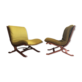 Pair of armchairs