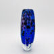 Murano Vase Sommerso Bullicante Cobalt Blue 1960s