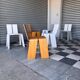 Set of 6 Danish design chairs by Kibisi