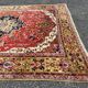 Indo-heriz Serapi Design, Geometric Carpet