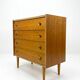Vintage oak chest of drawers from the 1960s (4 drawers)