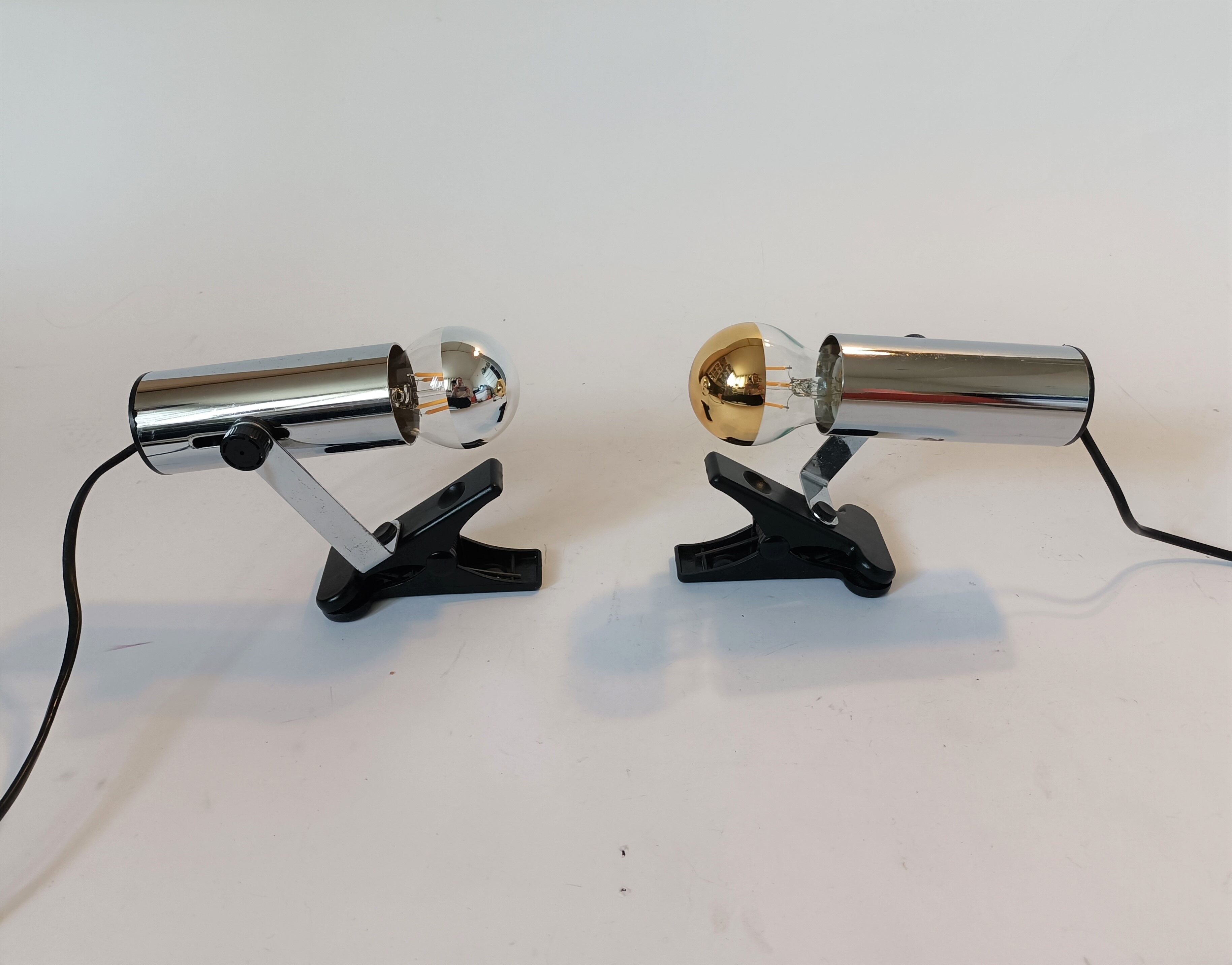 Pair of spots chrome 1970