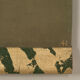 Painted canvas featuring a brown-coated Indian horse in profile. Contemporary.