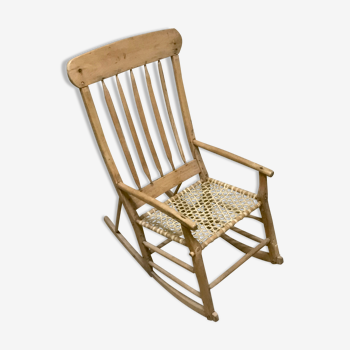 Rocking chair "de bergerie" vintage