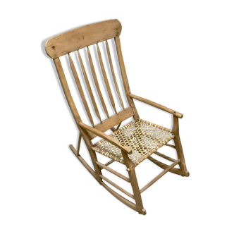 Rocking chair "de bergerie" vintage
