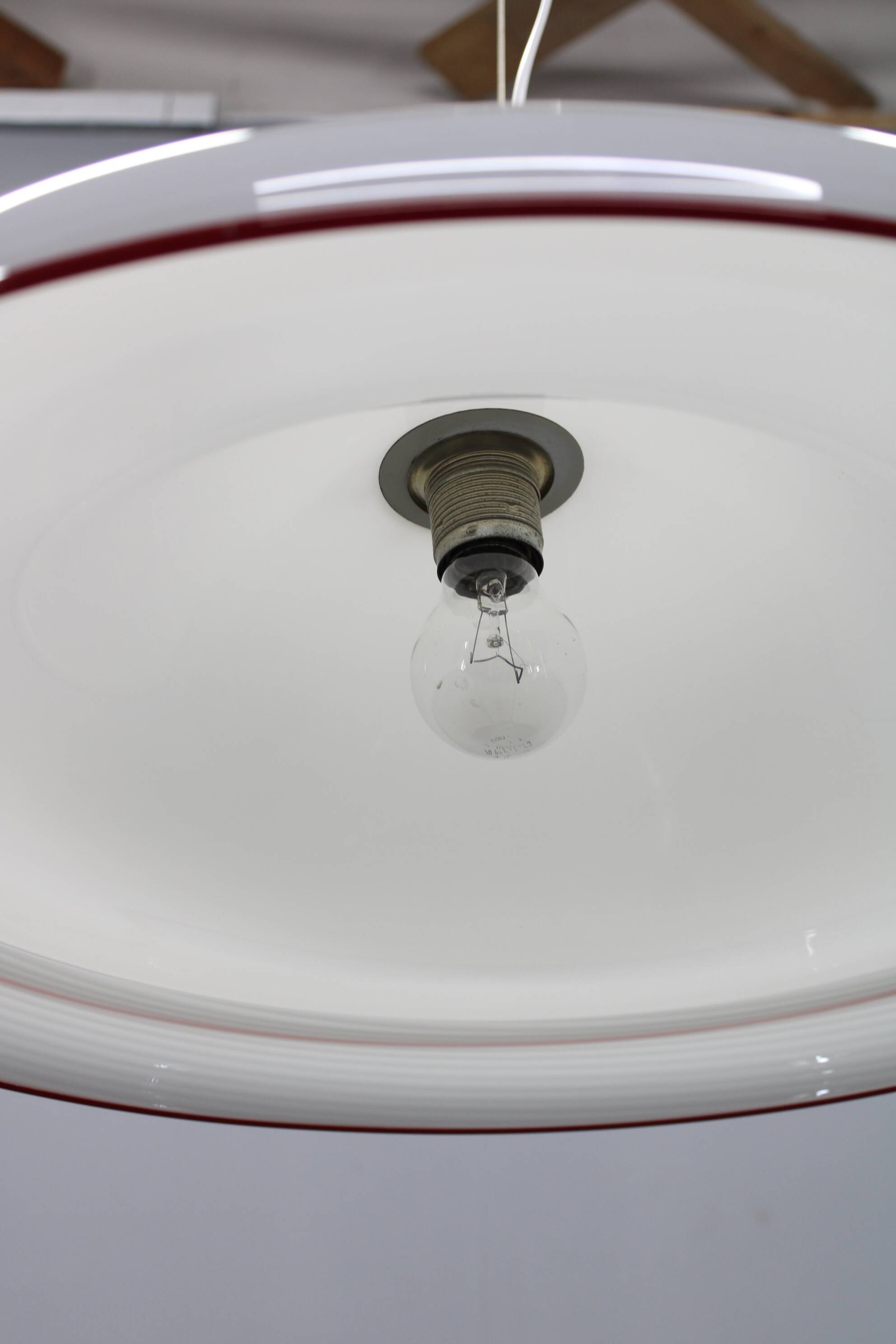 Murano glass pendant light, Italy, 1970s