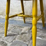 Mustard yellow Baumann chair