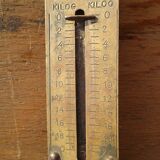 Balance de poche fer/ laiton- 20kg - ancien instrument de mesure