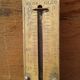 Iron / brass pocket scale - 20kg - old measuring instrument