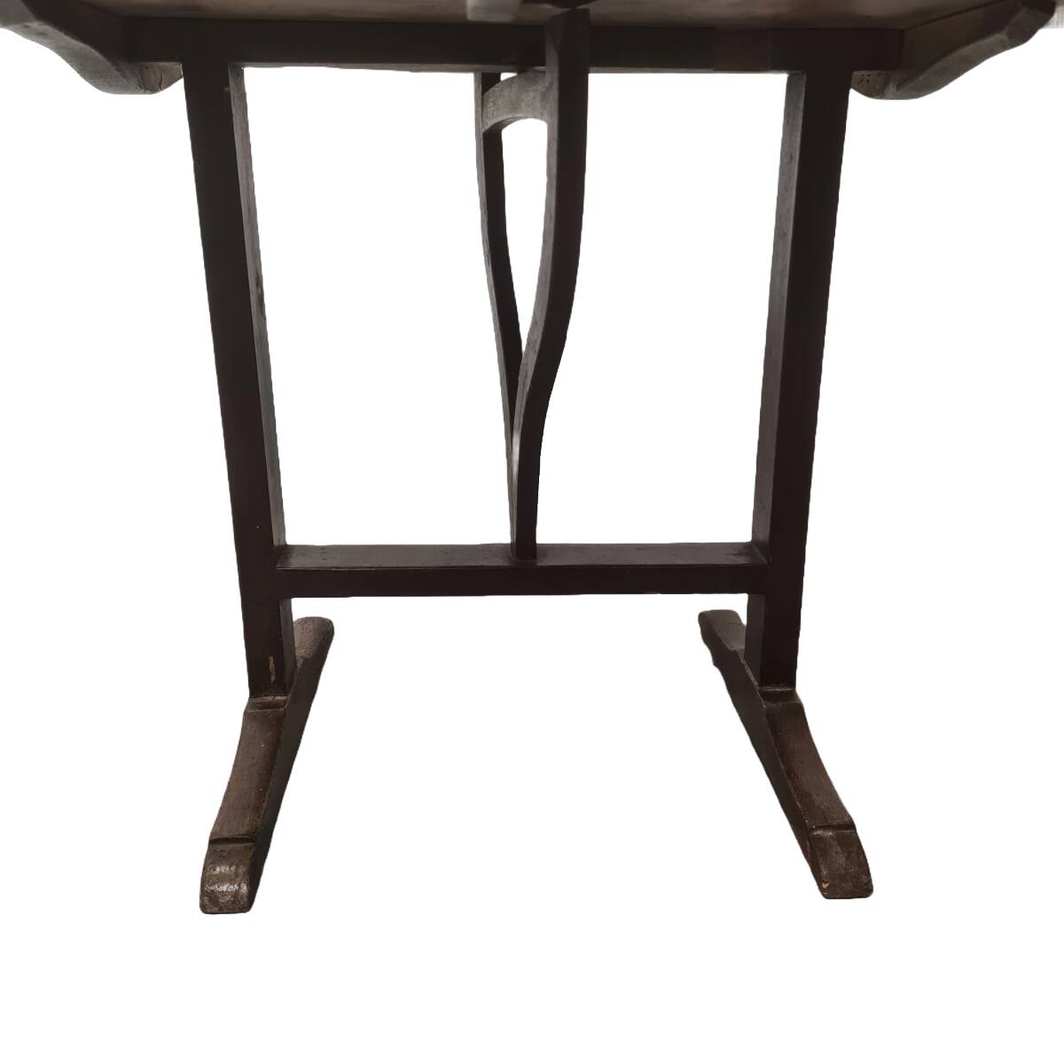 Antique French Oval Vigneron Side Table, late 1800s