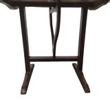Antique French Oval Vigneron Side Table, late 1800s