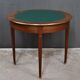 Table à jeux demi-lune en acajou, style Louis XVI – début XXe