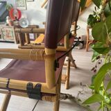 2 Lyda Levi McGuire Director’s Chairs - Leather