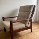 Fauteuil teck scandinave 1960