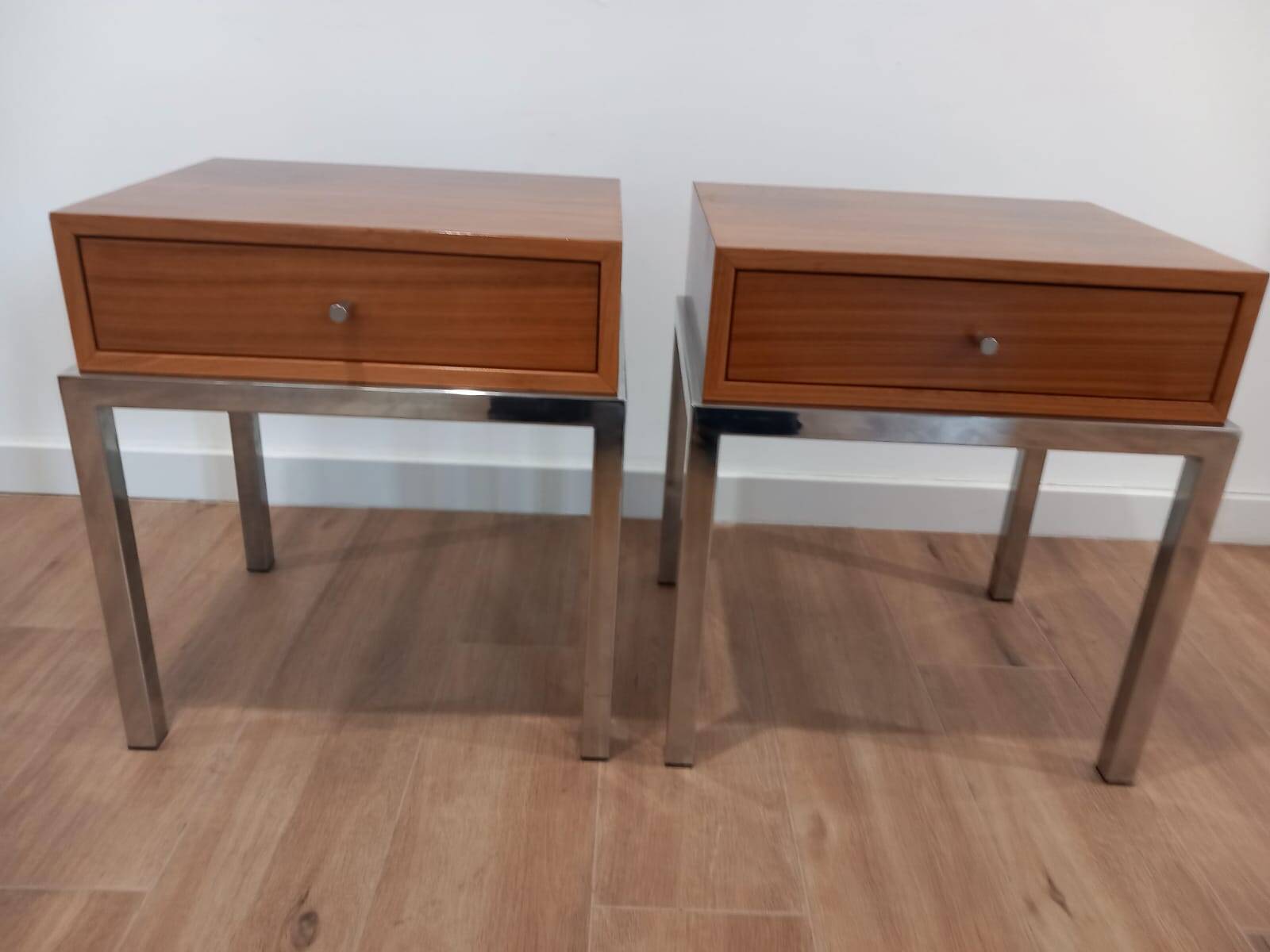 Bedside tables 2 pieces 70s Italy