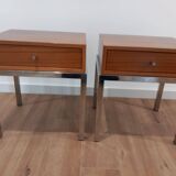 Bedside tables 2 pieces 70s Italy