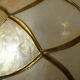 Set of 2 mother-of-pearl wall lamps, 1970s